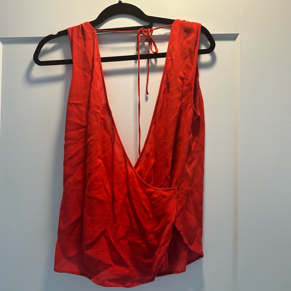 Haute Hippie Silk Top size XS